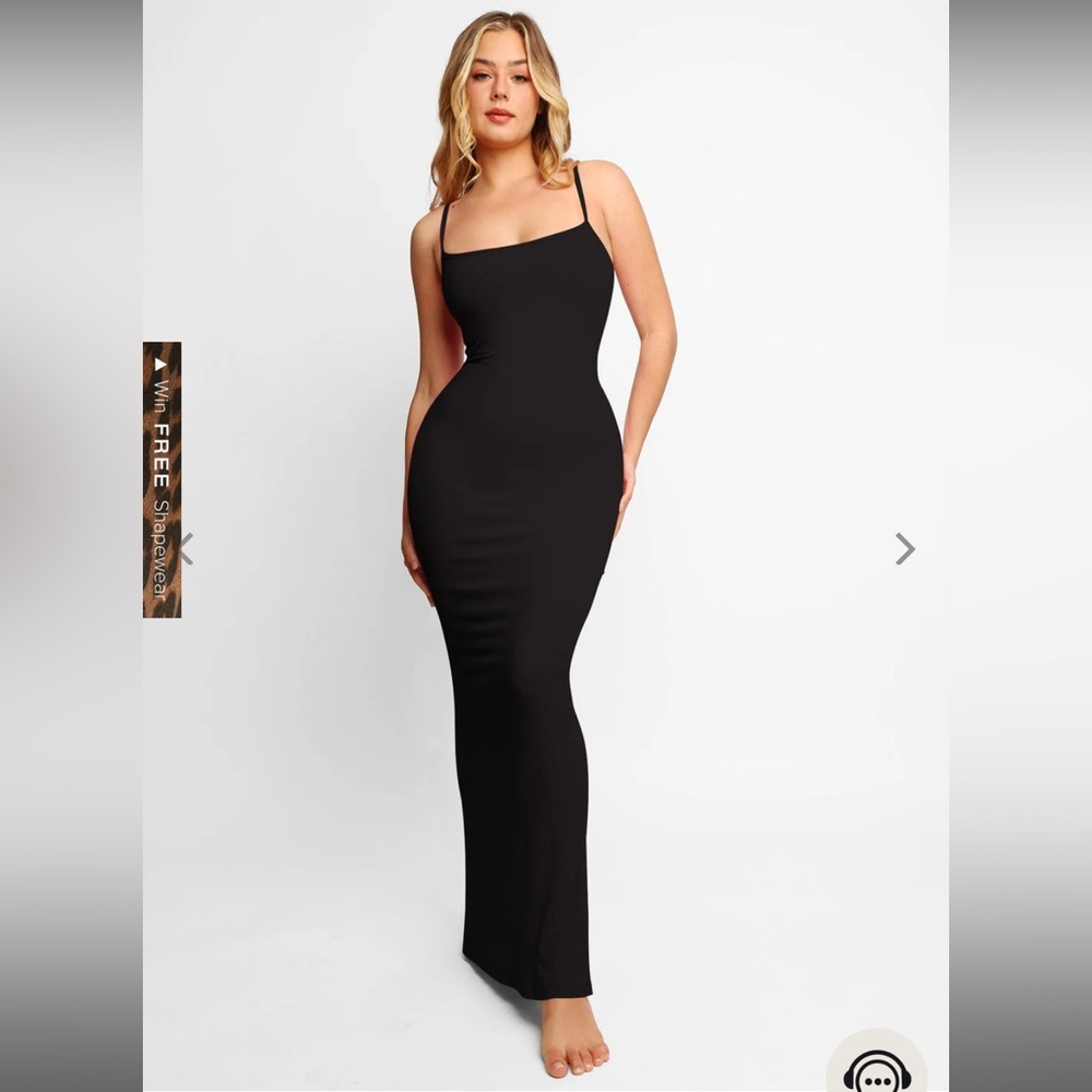 Popilush Shapewear Modal Slimming Maxi Dress Size L